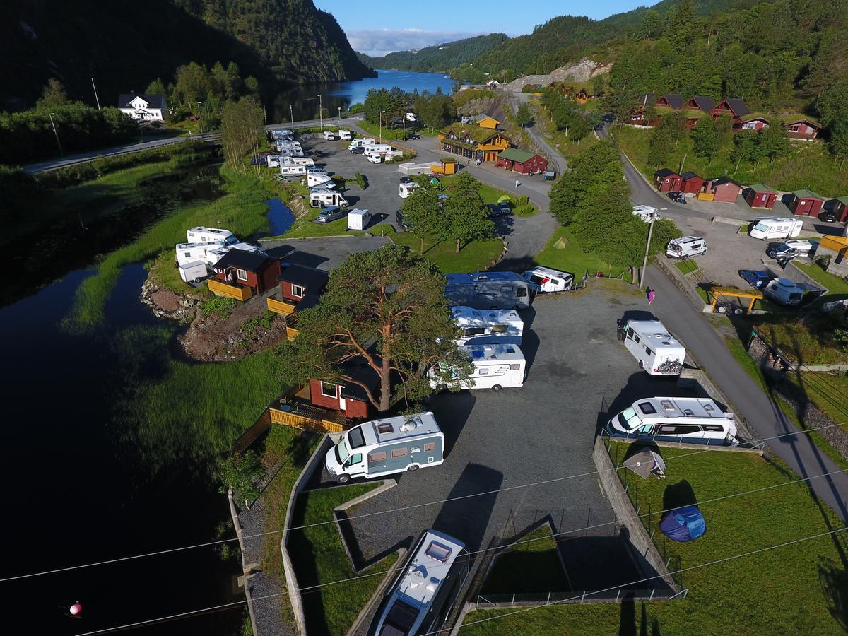 Bratland Camping Берген Экстерьер фото